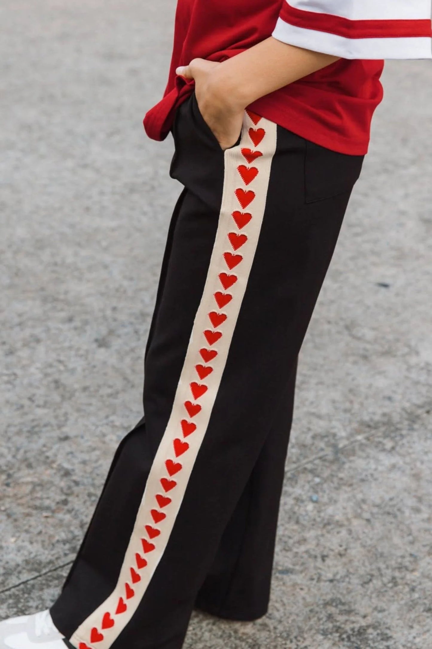 Ebby and I Queen of Heart Pants