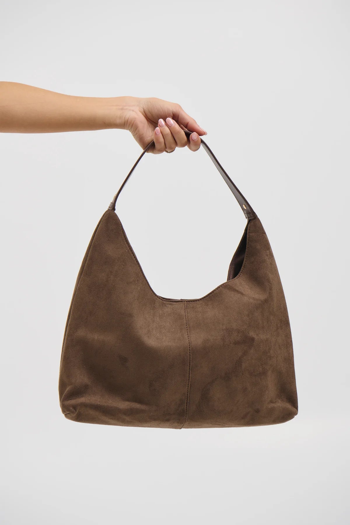 Kenny Suede Bag Brown - Angels Whisper