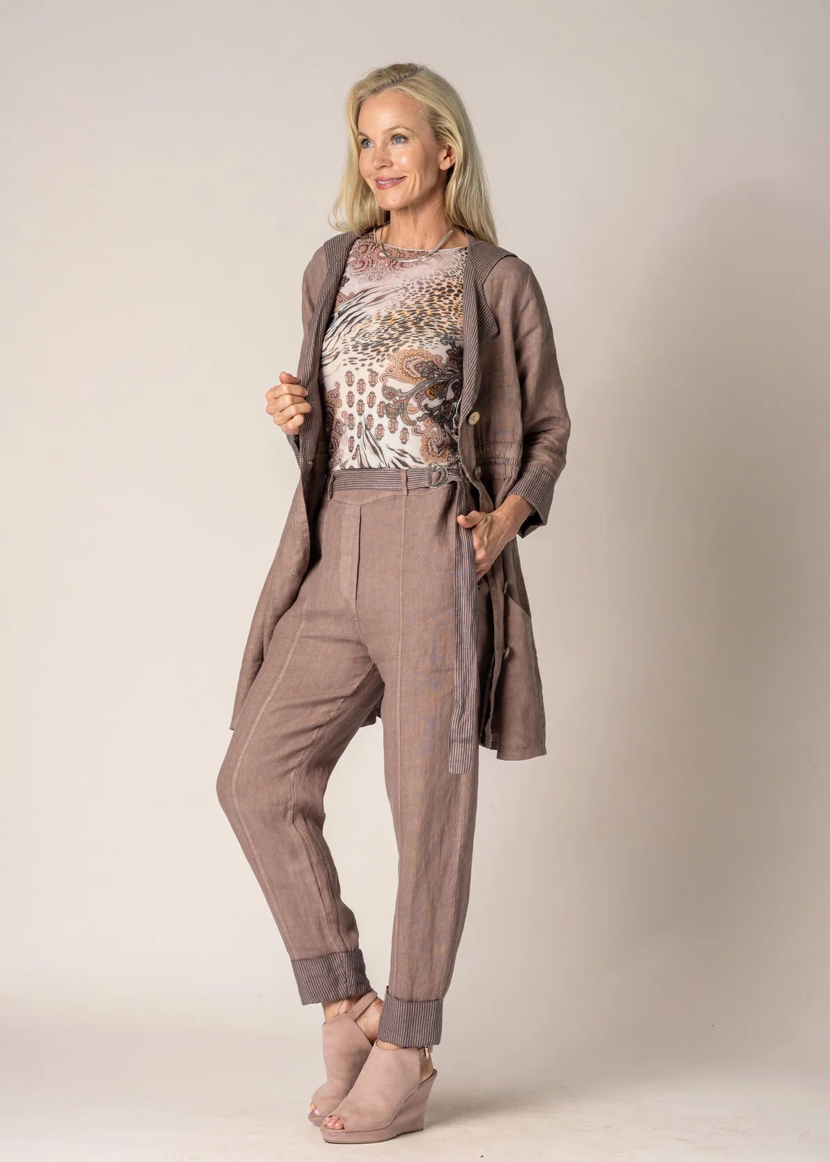 Imagine Helena Pants Chocolate