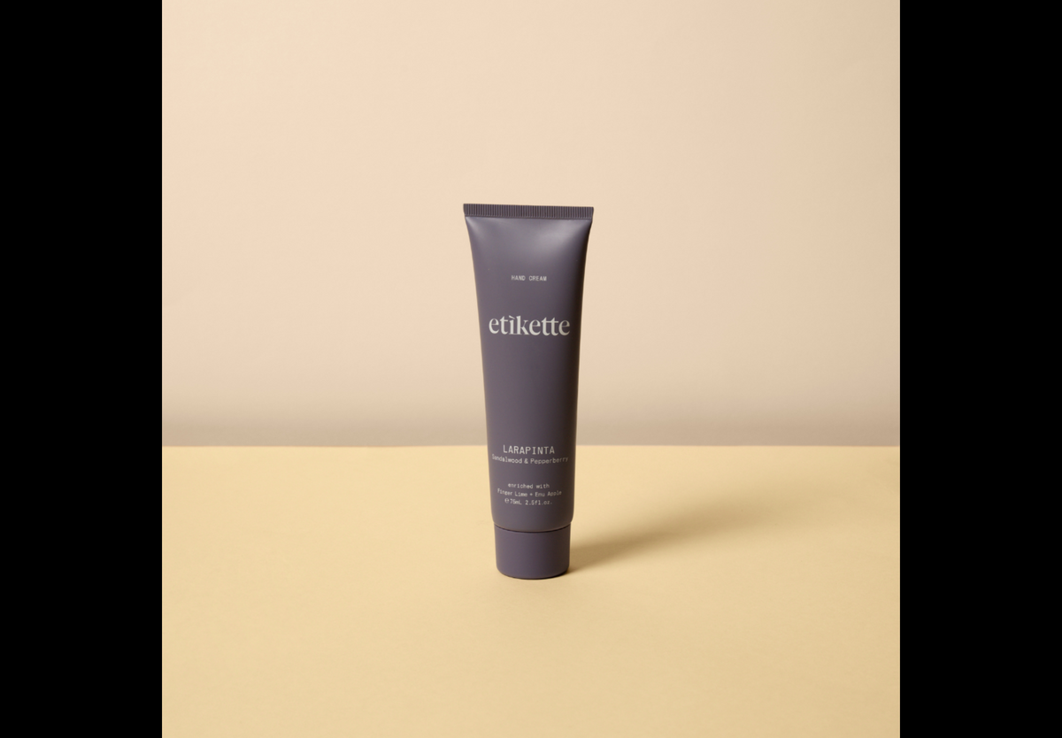Etikette Hand Cream Larapinta