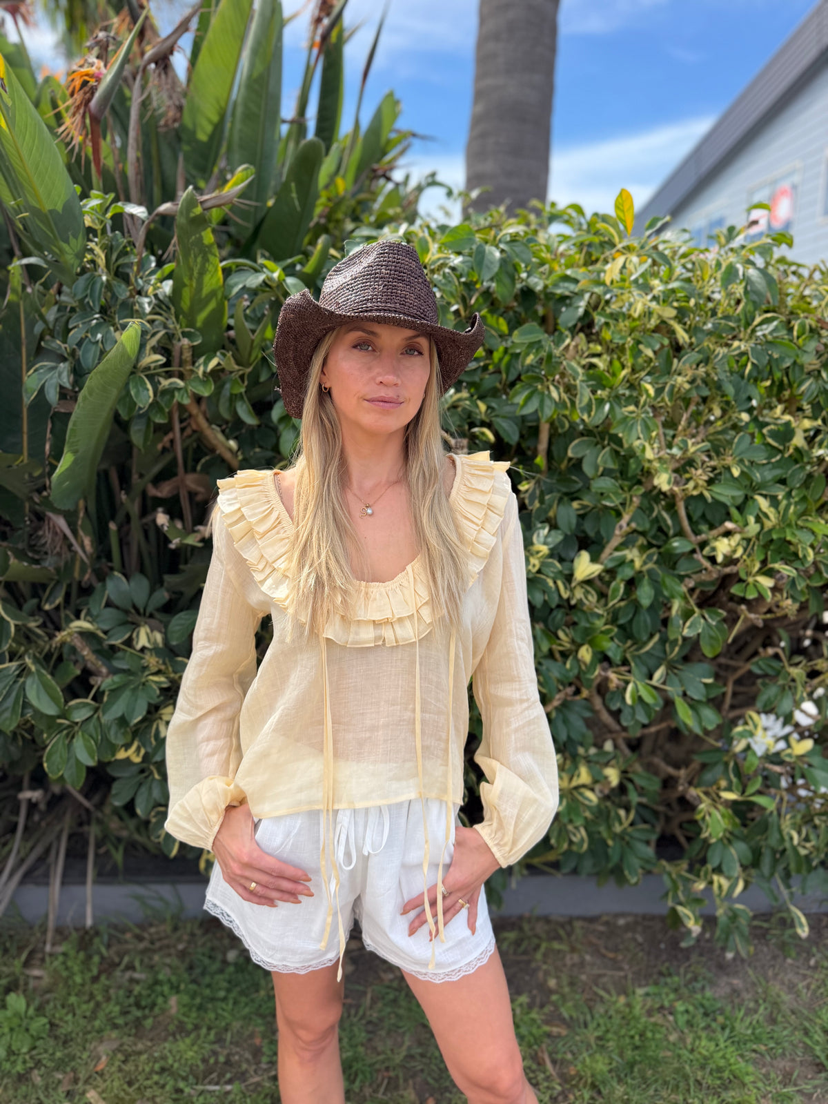 Mondarra Cream Blouse