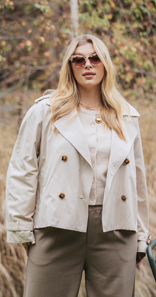 Feather and Noise Theo Trench - Stone