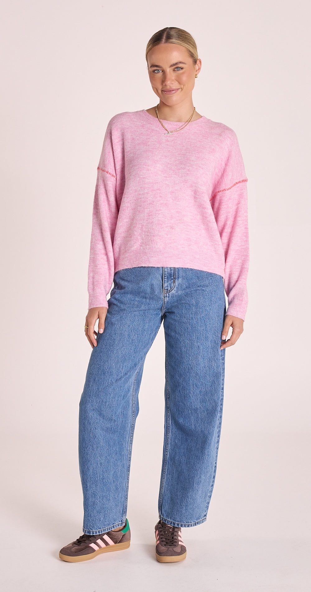 Feather and Noise Elodie Knit - Fairy Floss