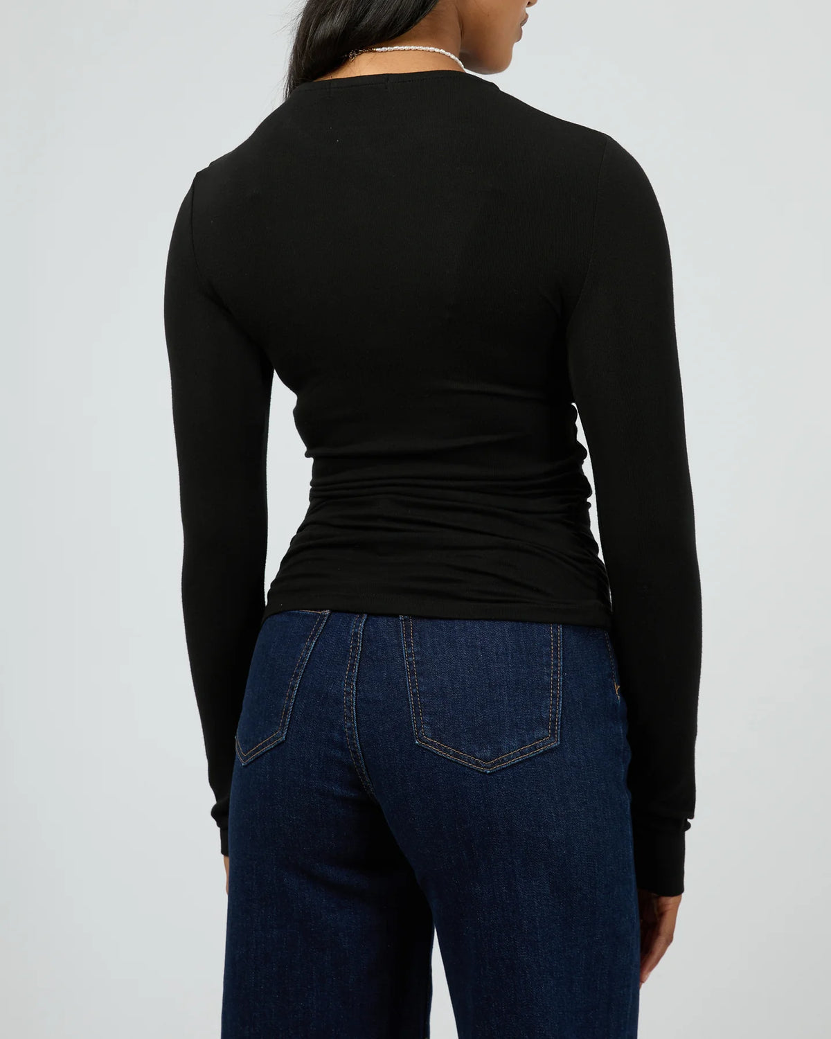 All About Eve Kylie Long Sleeve Top Black