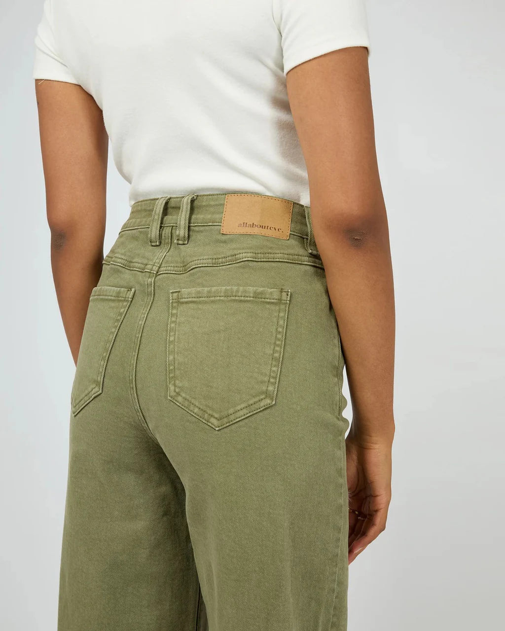 All About Eve Skye Comfort Jean Khaki