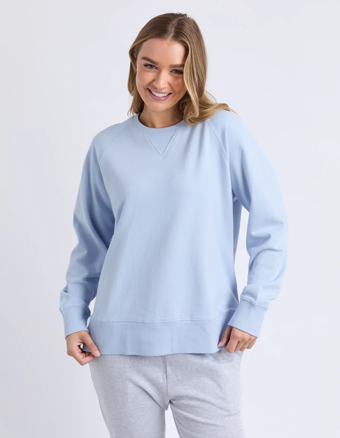 Elm Melbourne Crew Sky Blue