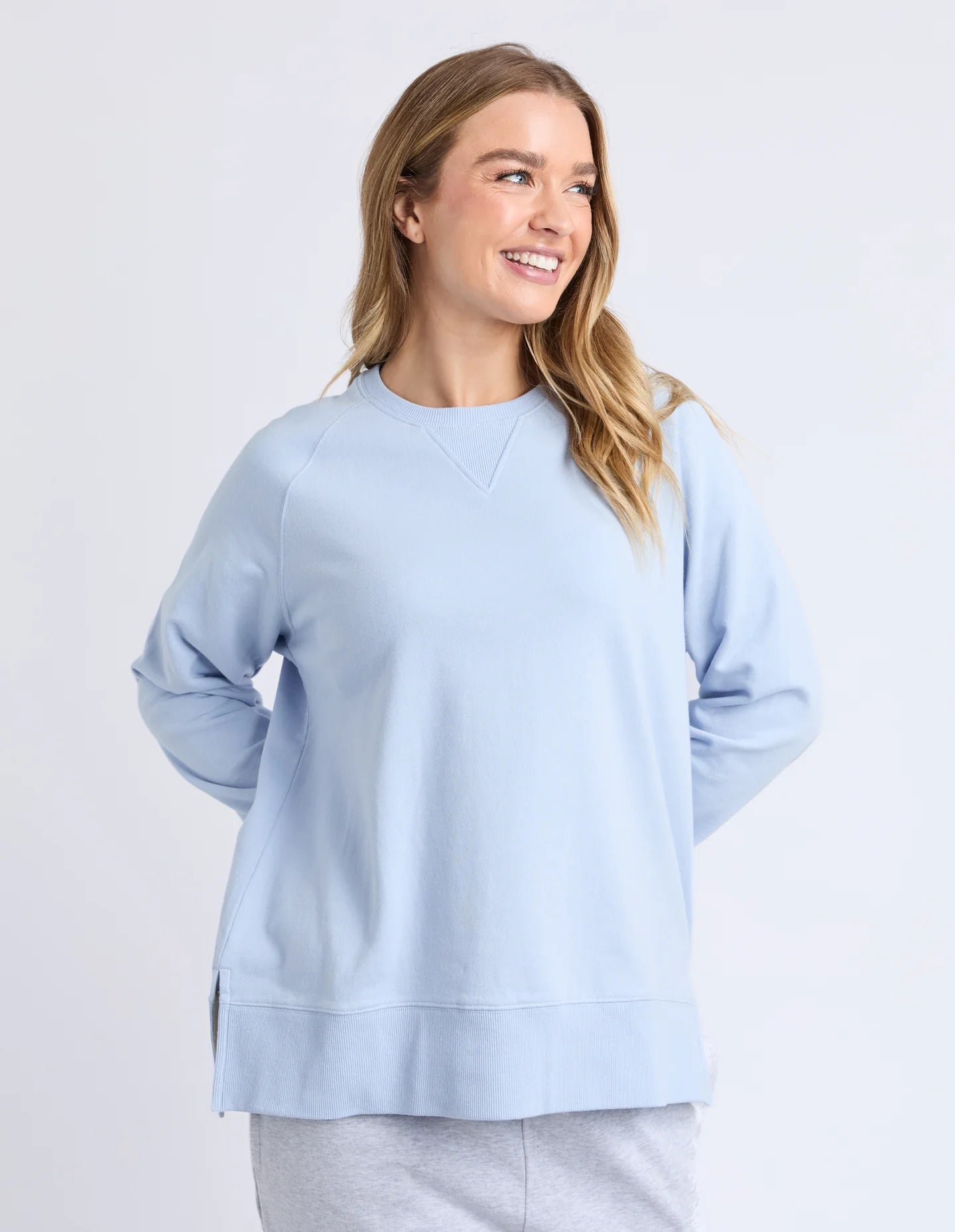 Elm Melbourne Crew Sky Blue