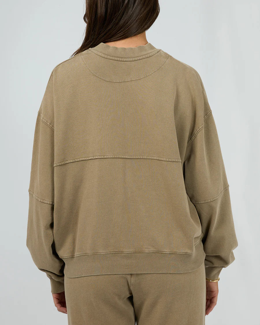 Silent Theory Nara Fleece Bomber Olive