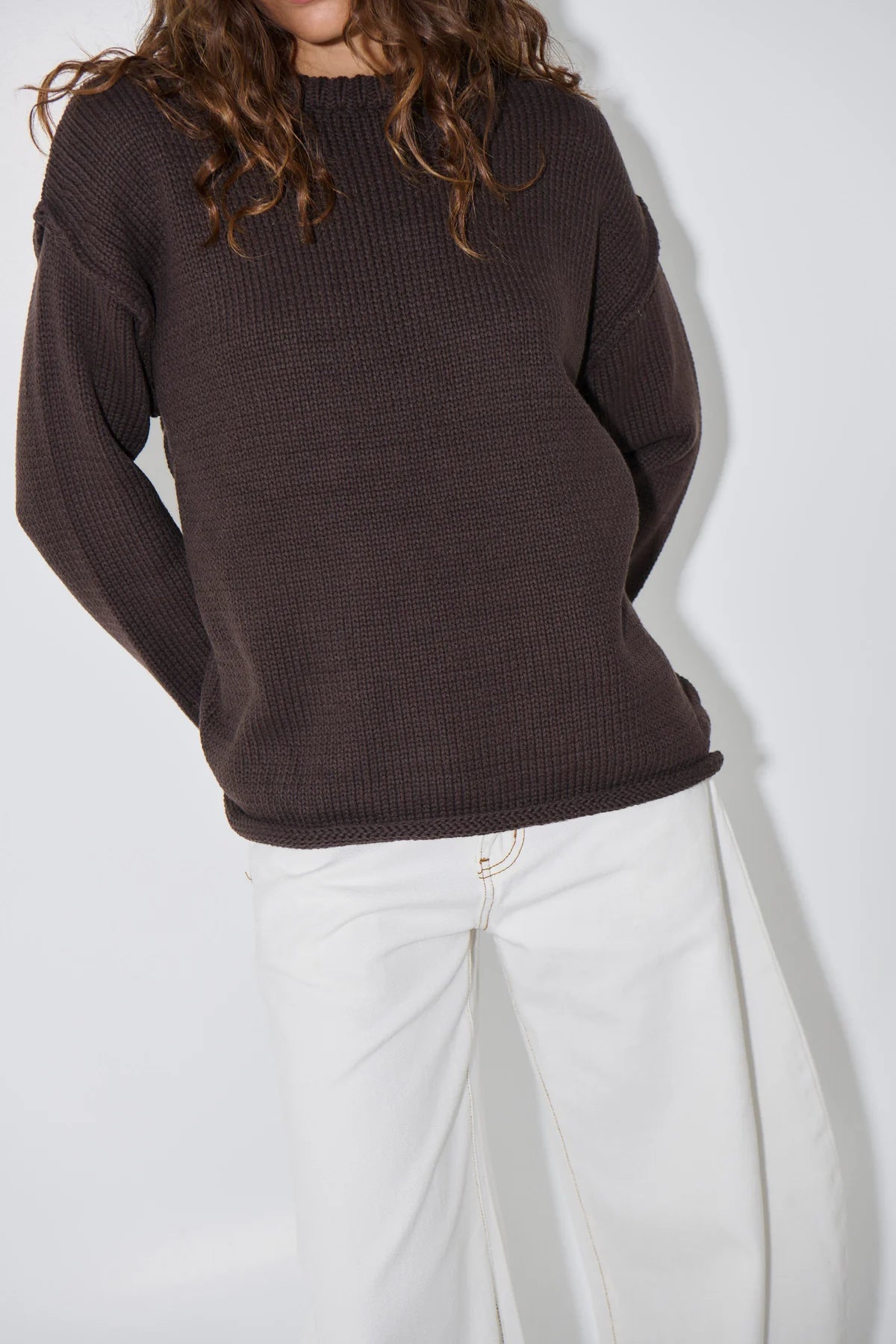 Paper Heart Antonia Jumper Chocolate