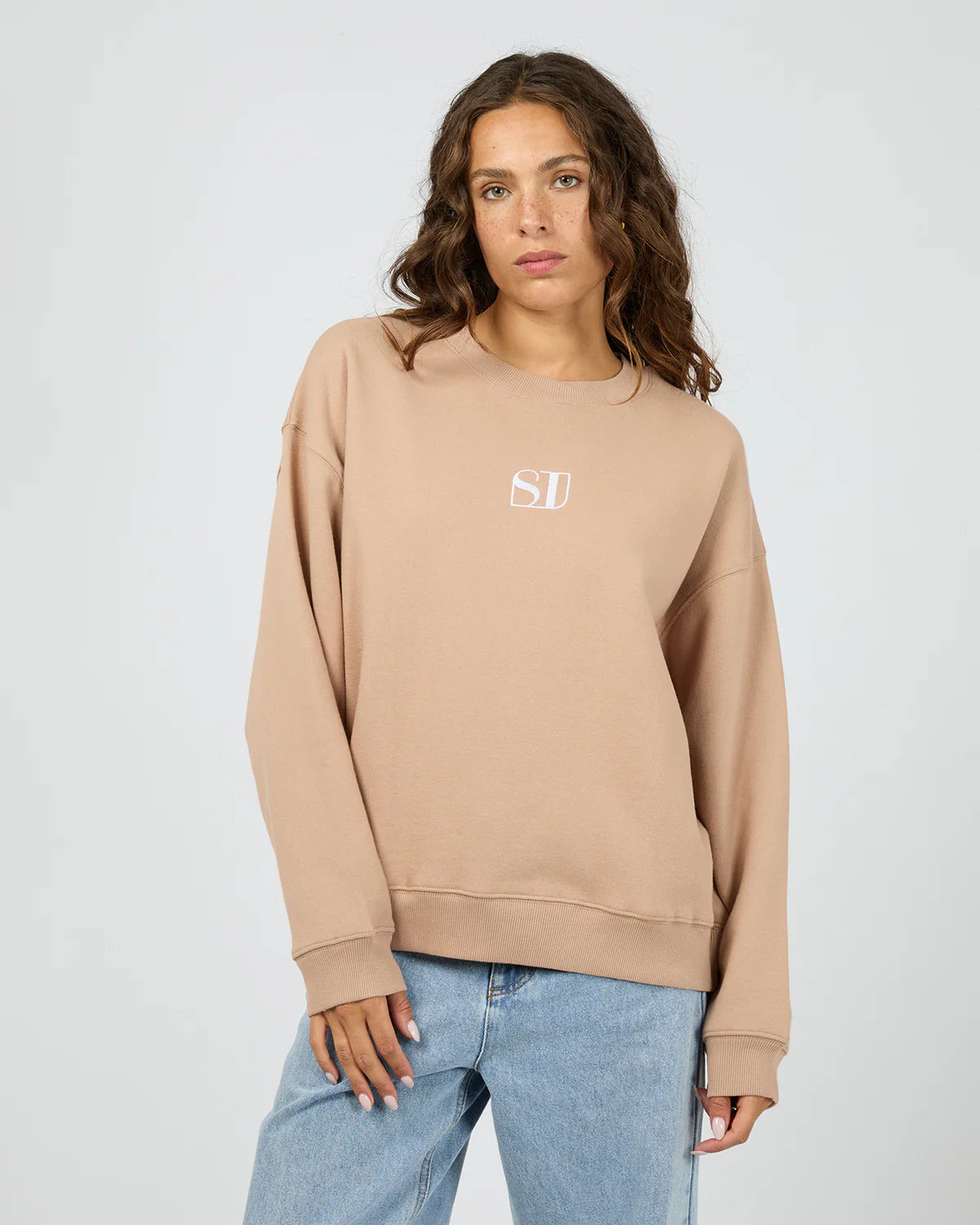 Silent Theory Luxe Crew Taupe