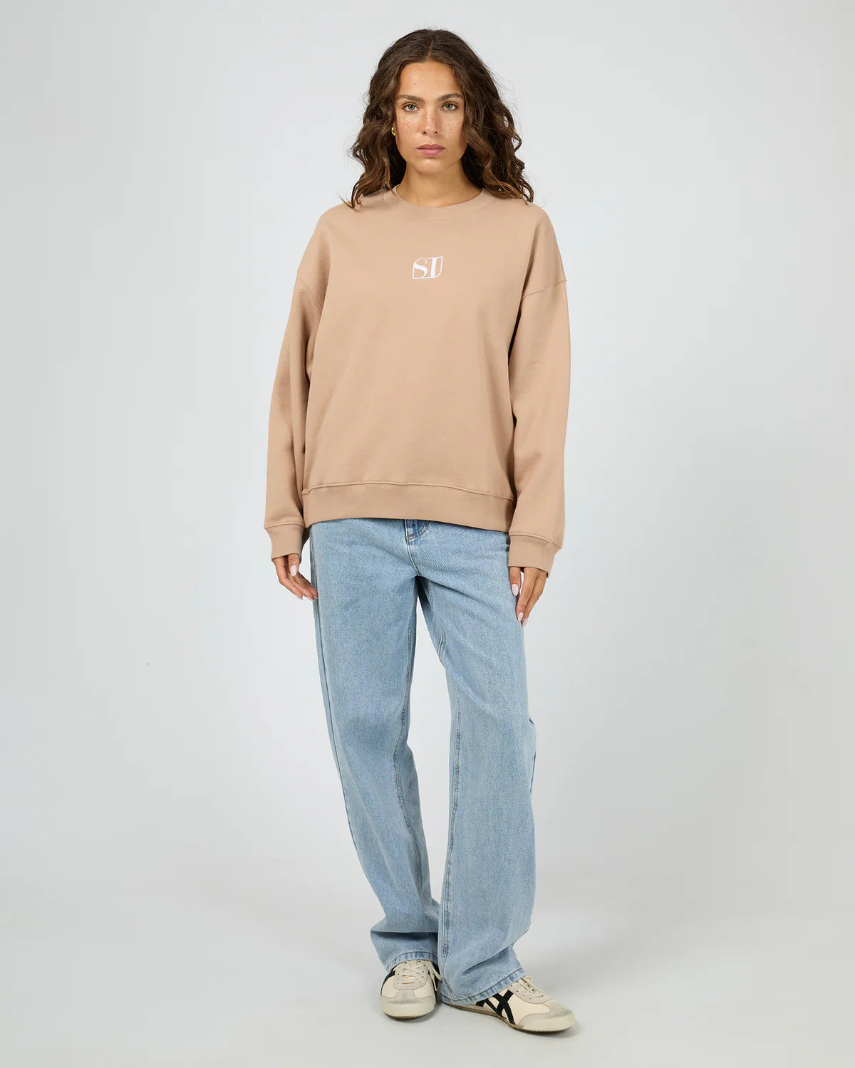 Silent Theory Luxe Crew Taupe