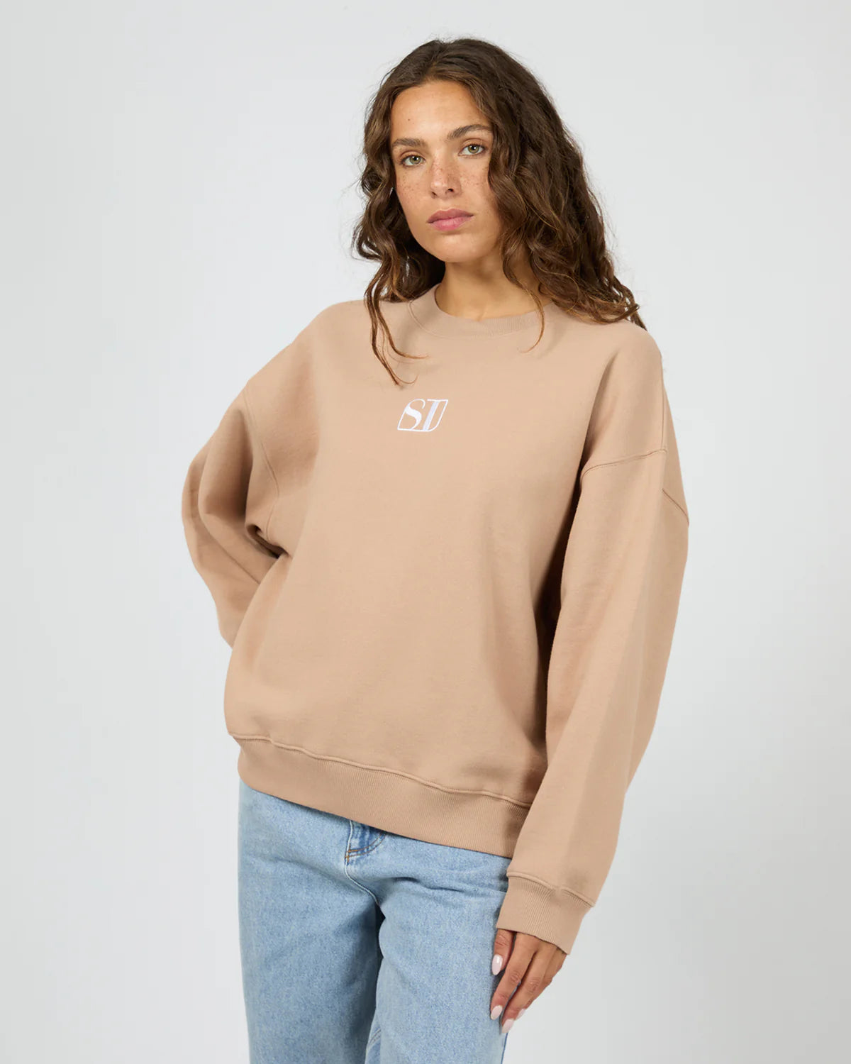 Silent Theory Luxe Crew Taupe