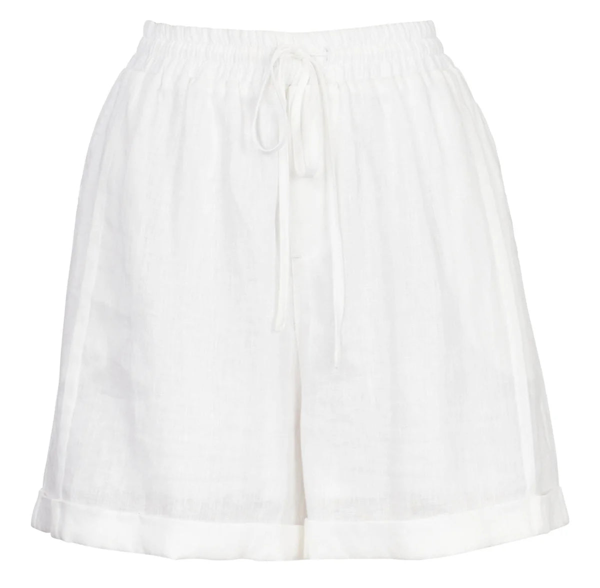 Eb and Ive Studio Shorts - White (Salt)