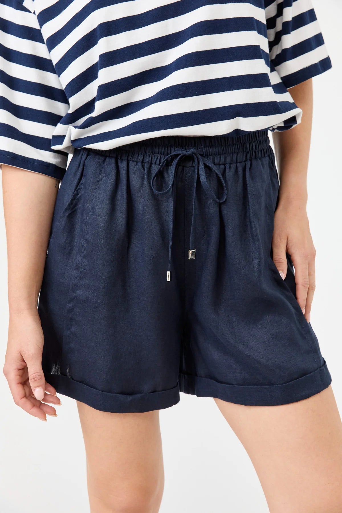 Eb and Ive Studio Shorts - Navy