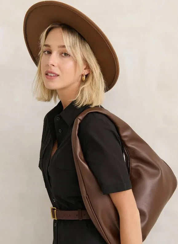 Cromwell Hobo Bag Brown - Angels Whisper