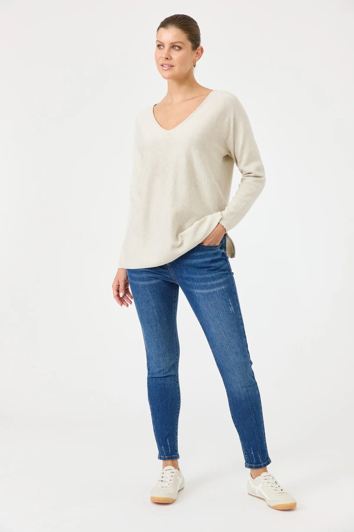 Eb and Ive Studio Knit Tank Tusk