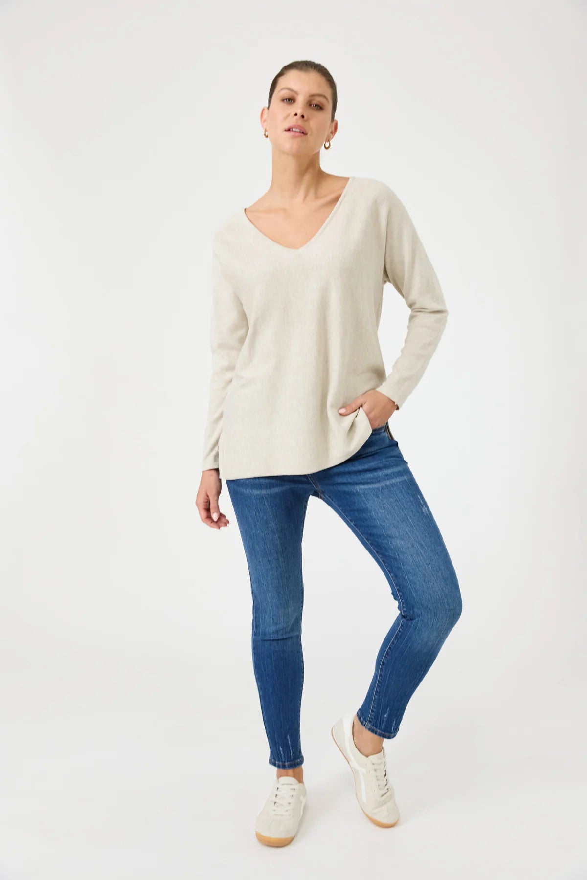 Eb and Ive Studio Knit Tank Tusk