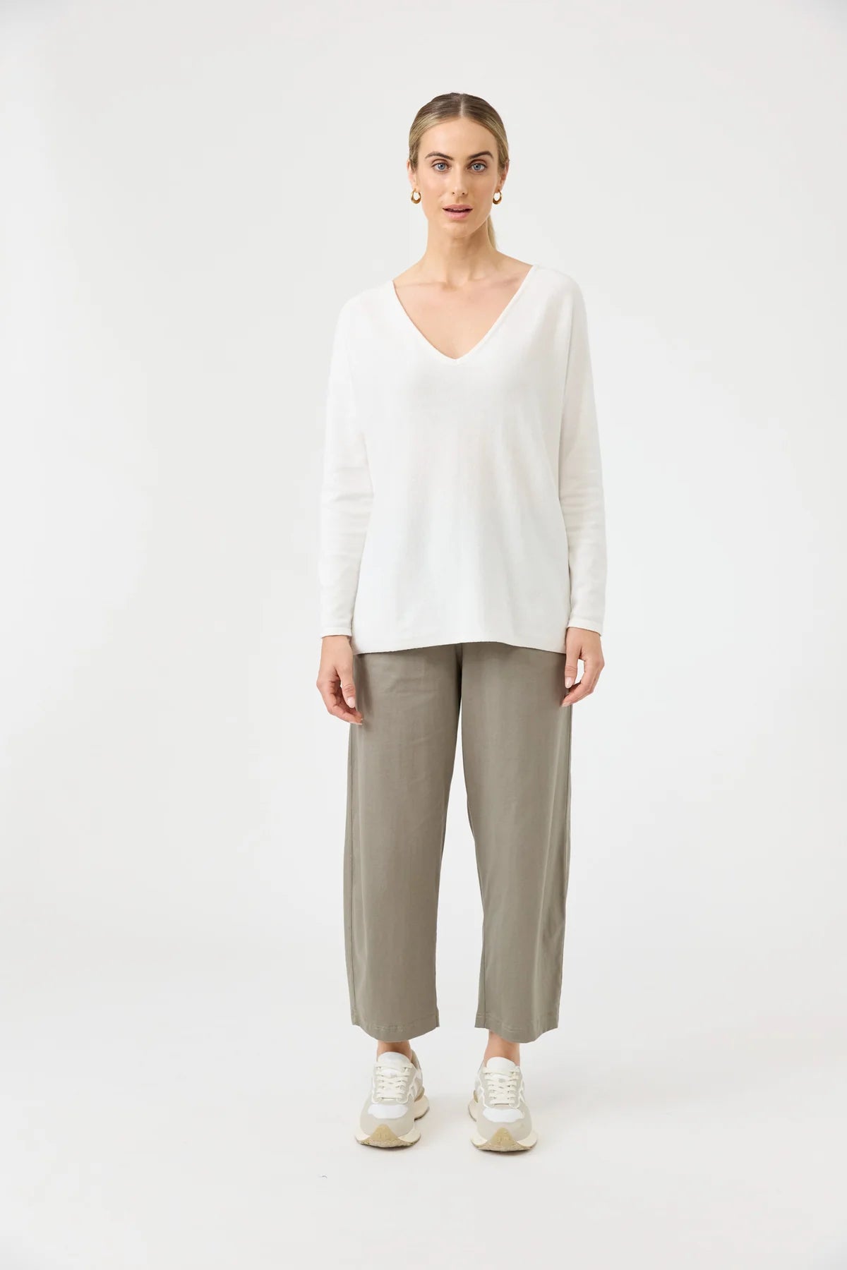 Eb and Ive Studio Knit Tank Salt