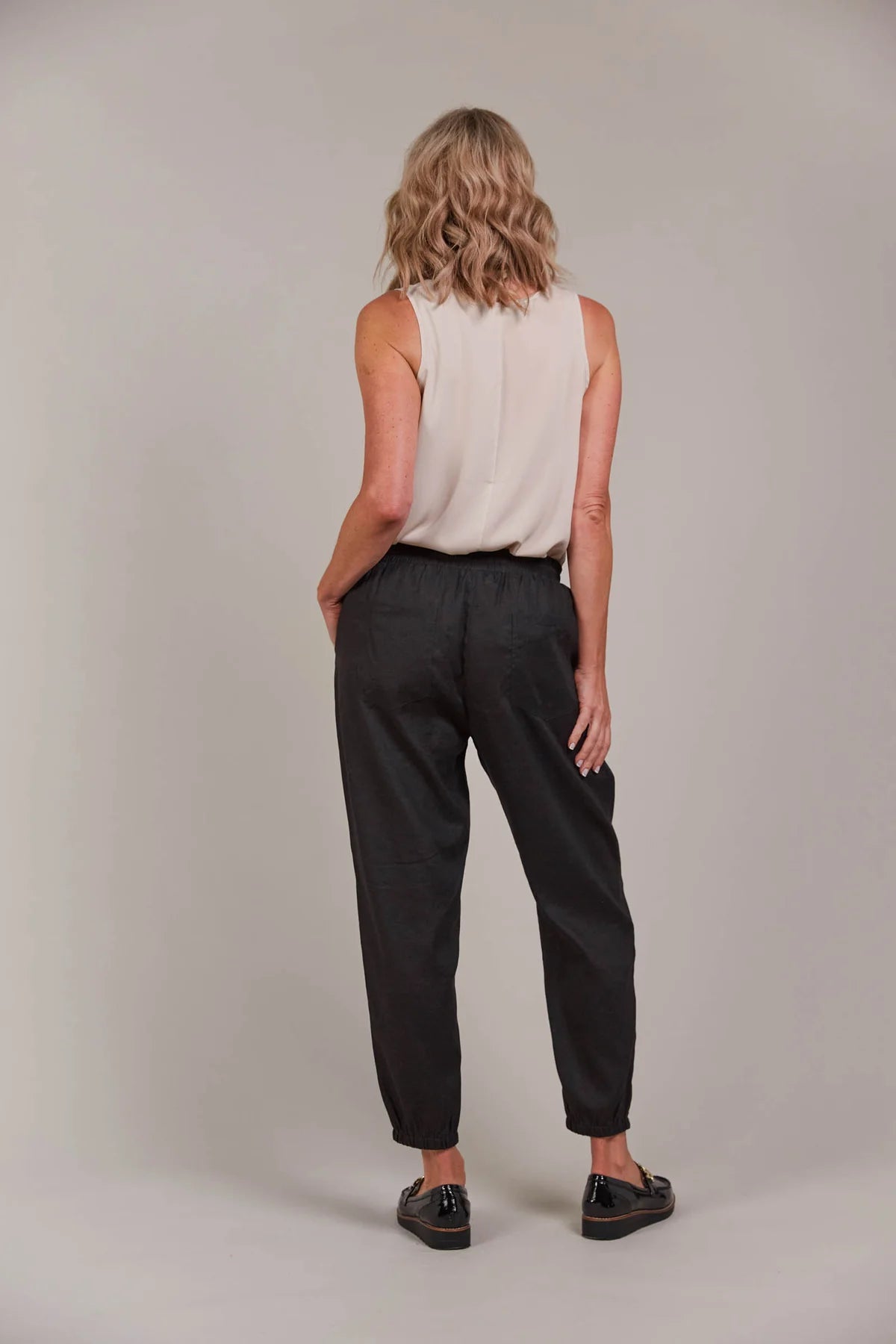 Eb and Ive Laax Relaxed Pant Black