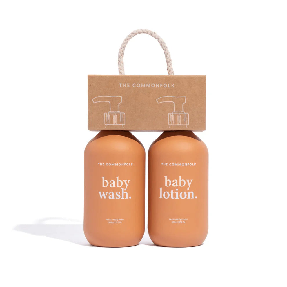 Commonfolk Baby Wash and Lotion Kit - Terra