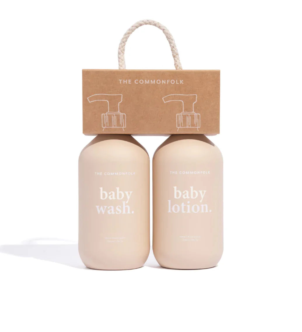 Commonfolk Baby Wash and Lotion Kit - Nude