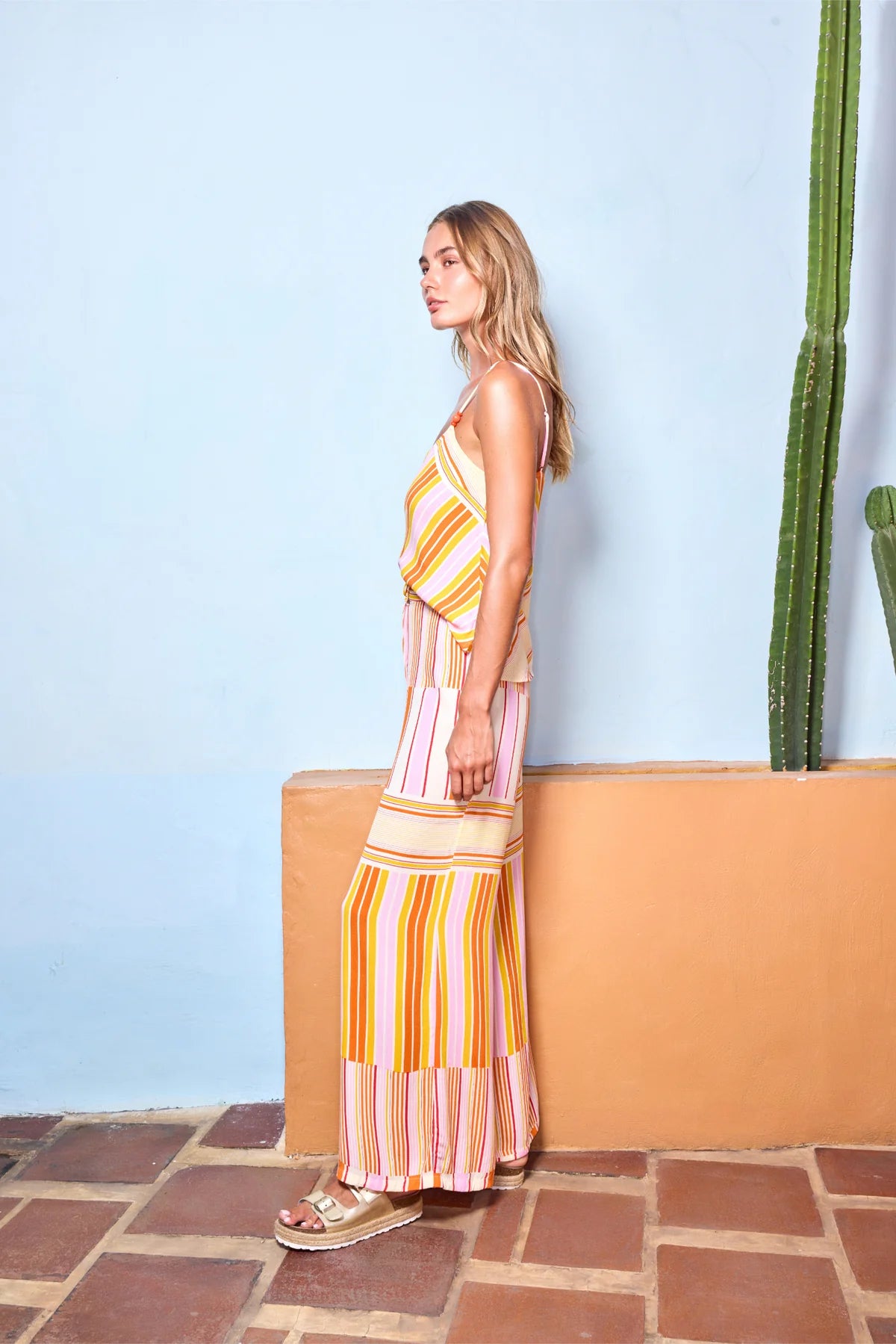 State of Georgia Boardwalk Pants - Soleil Stripe