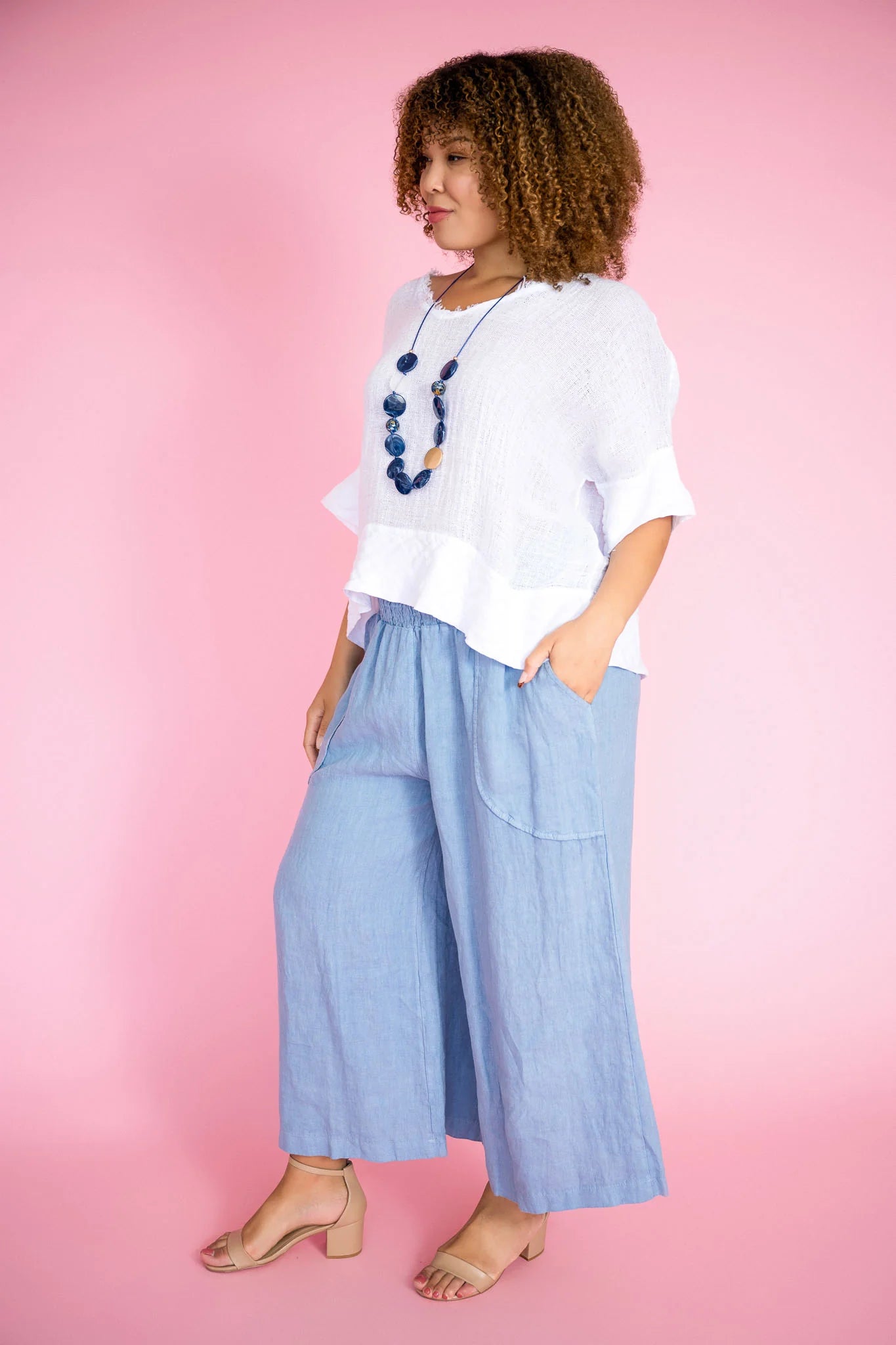 Donna Donna Pisa Top White