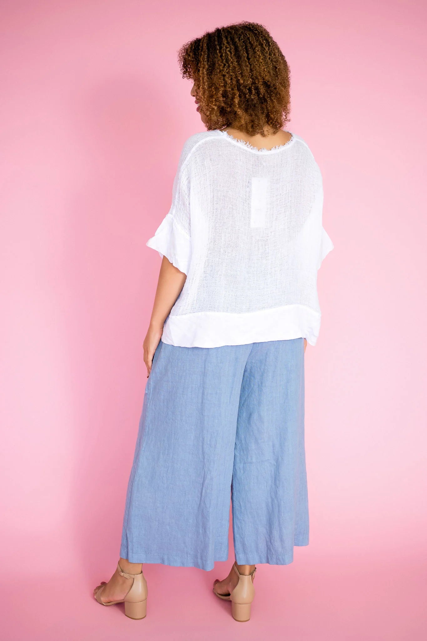 Donna Donna Pisa Top White
