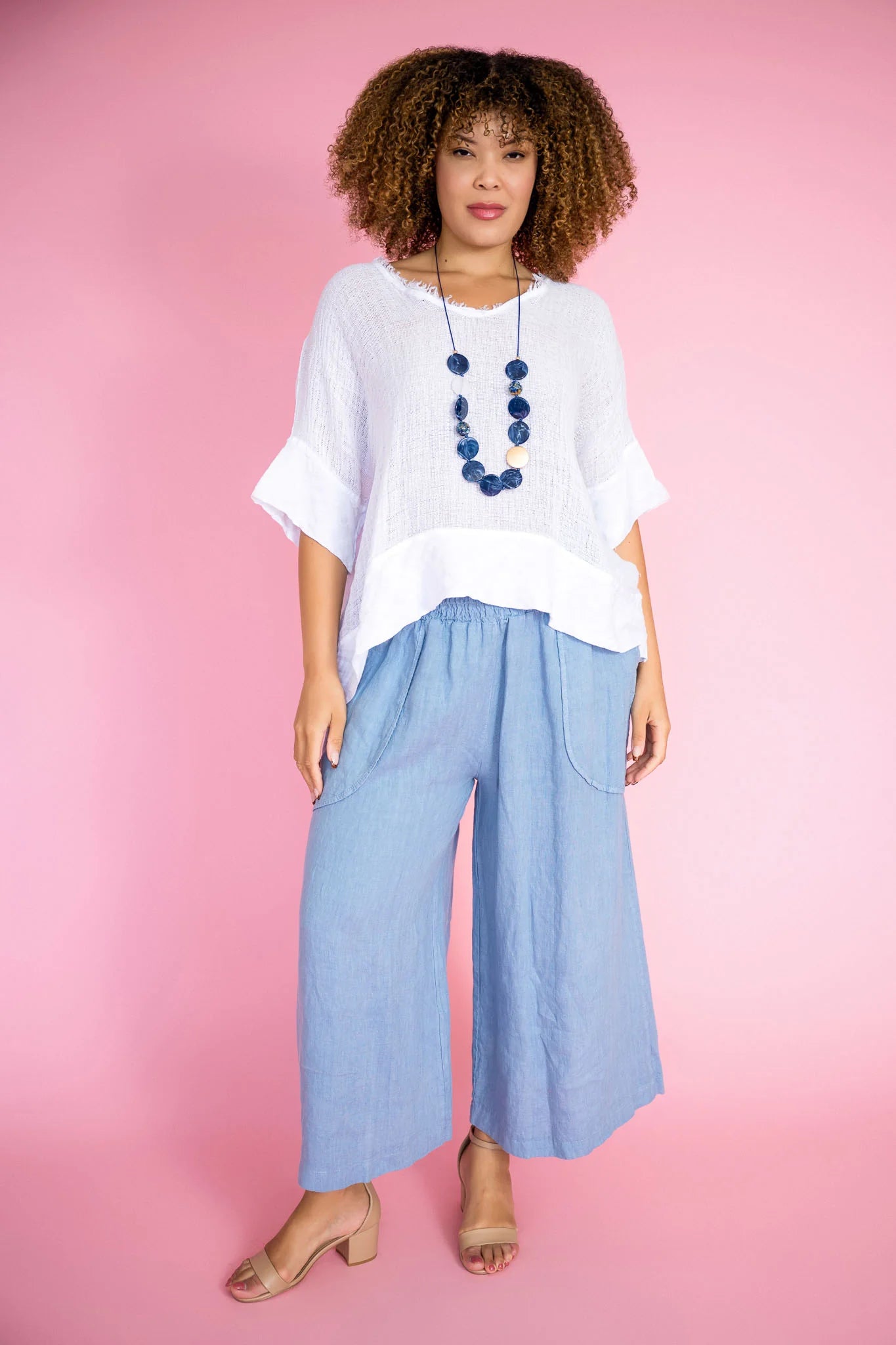 Donna Donna Pisa Top White