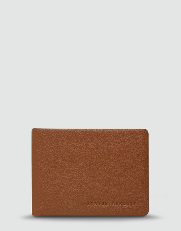 Status Anxiety Jonah Wallet - Camel