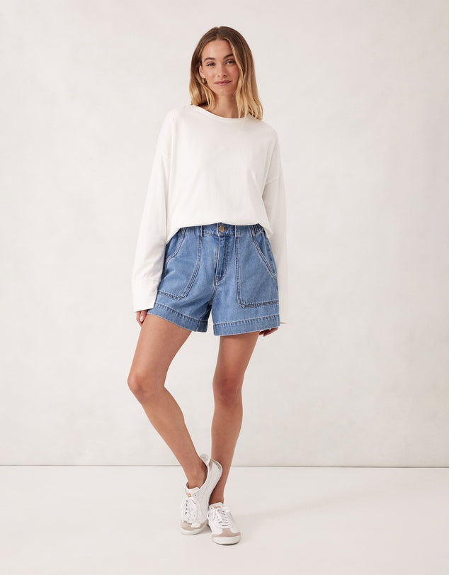 Ceres Life Weekender Short Vintage Blue