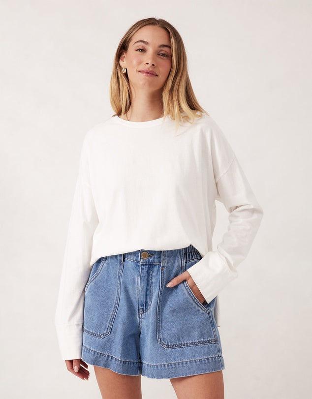 Ceres Life Weekender Short Vintage Blue