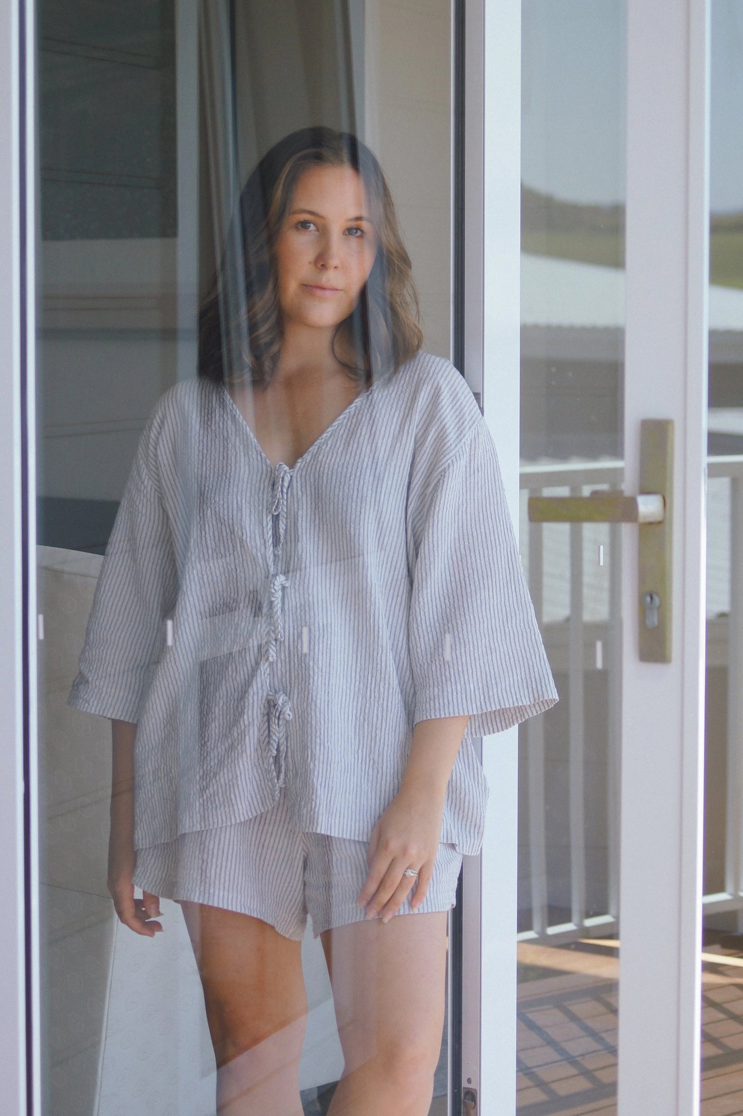 Len and Ko - Opal Stripe Set