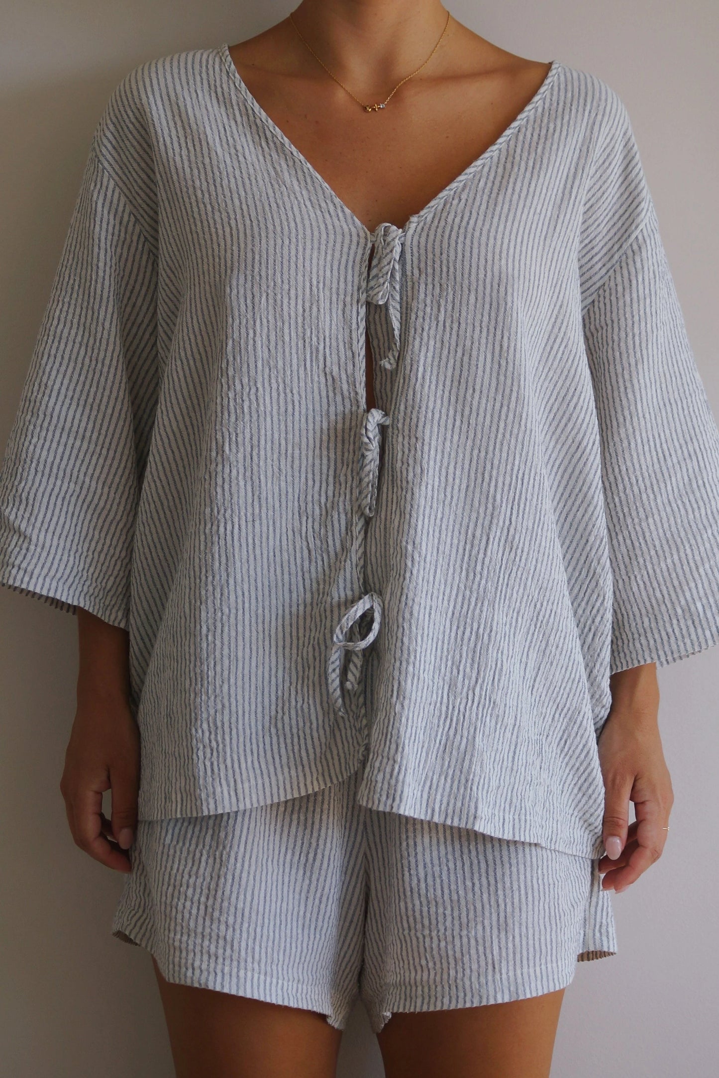 Len and Ko - Opal Stripe Set