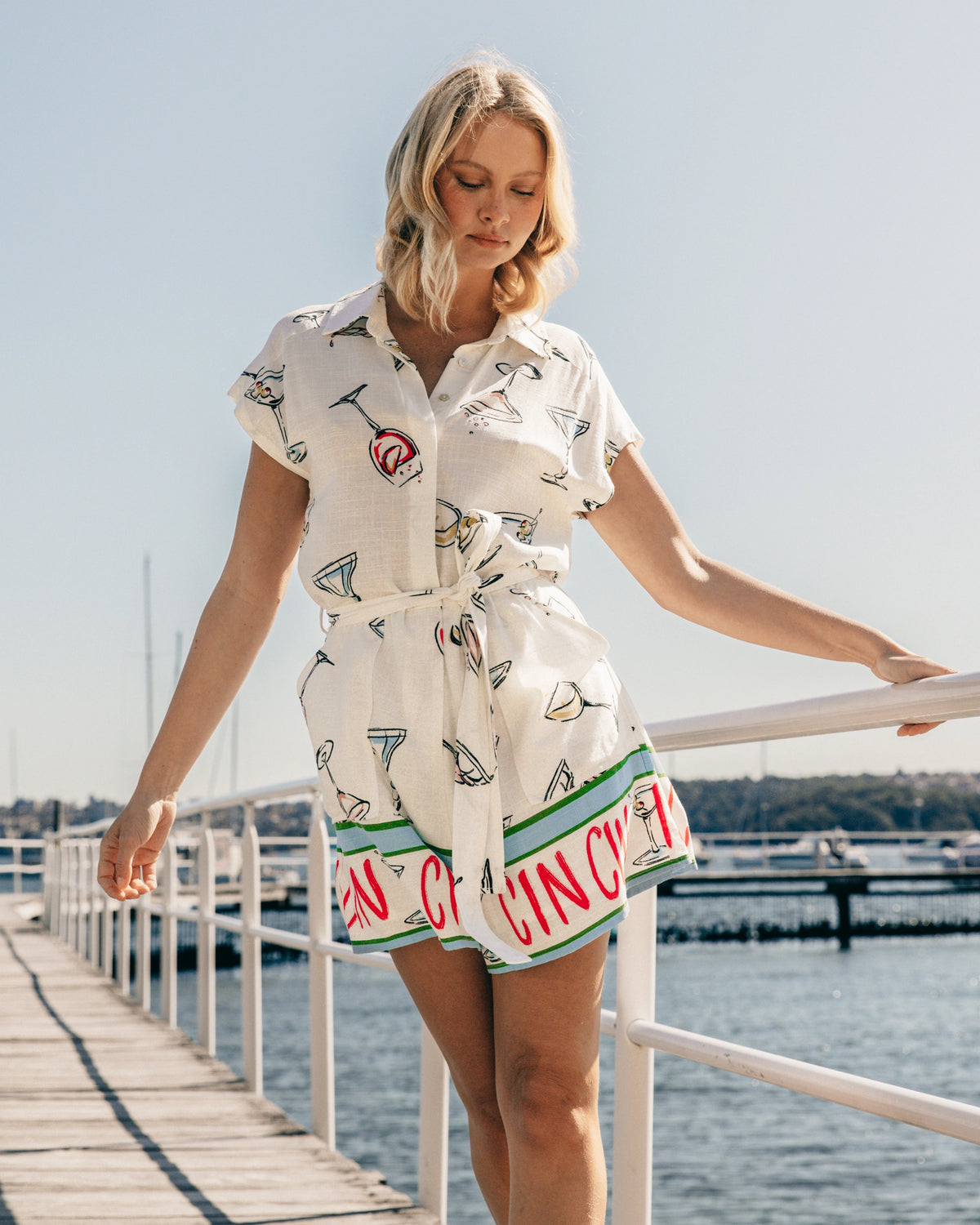 Paperheart Cin Cin Playsuit
