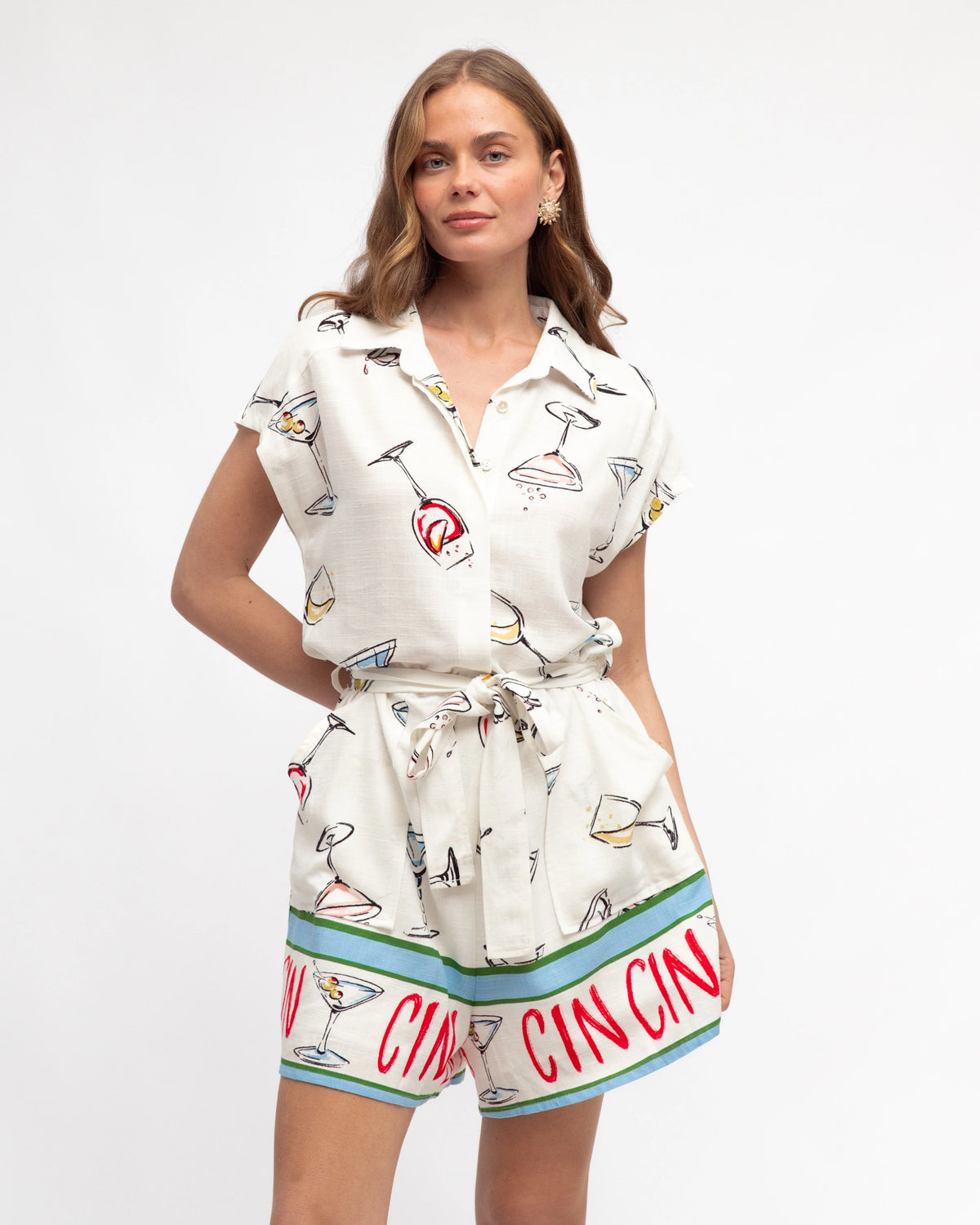 Paperheart Cin Cin Playsuit