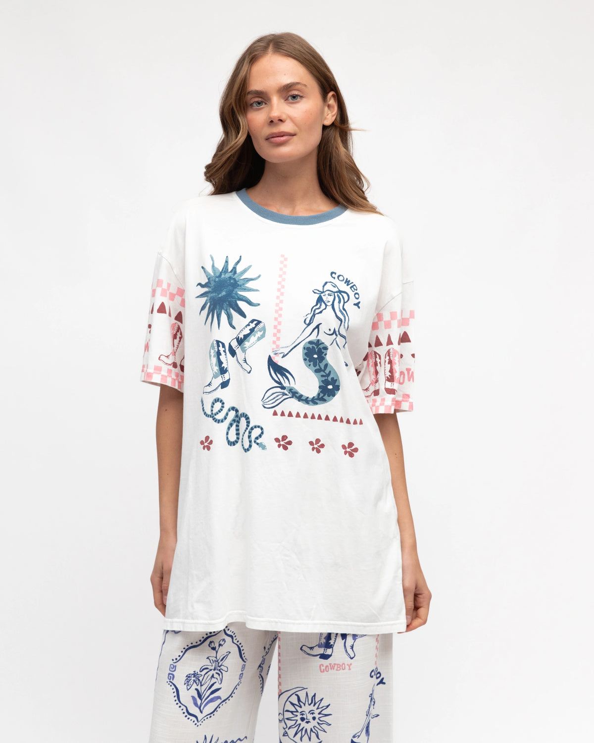 Paperheart Cowboy Mermaid Tee