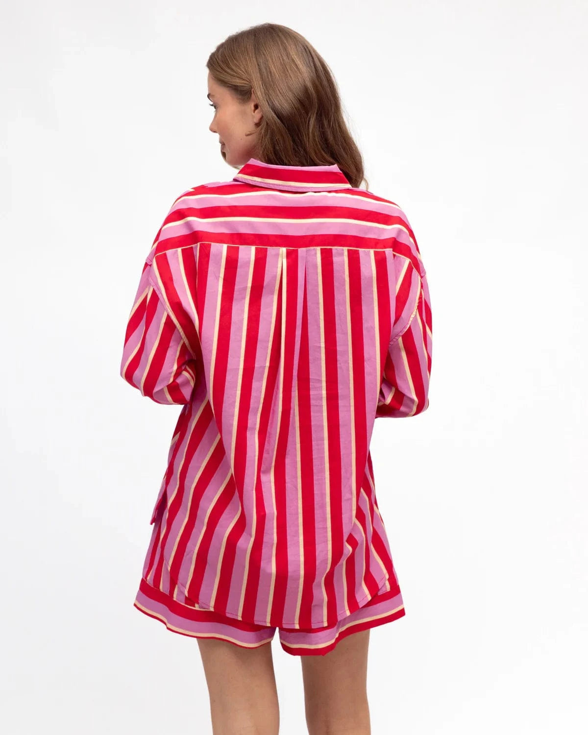 Paperheart Red Renata Stripe Shirt