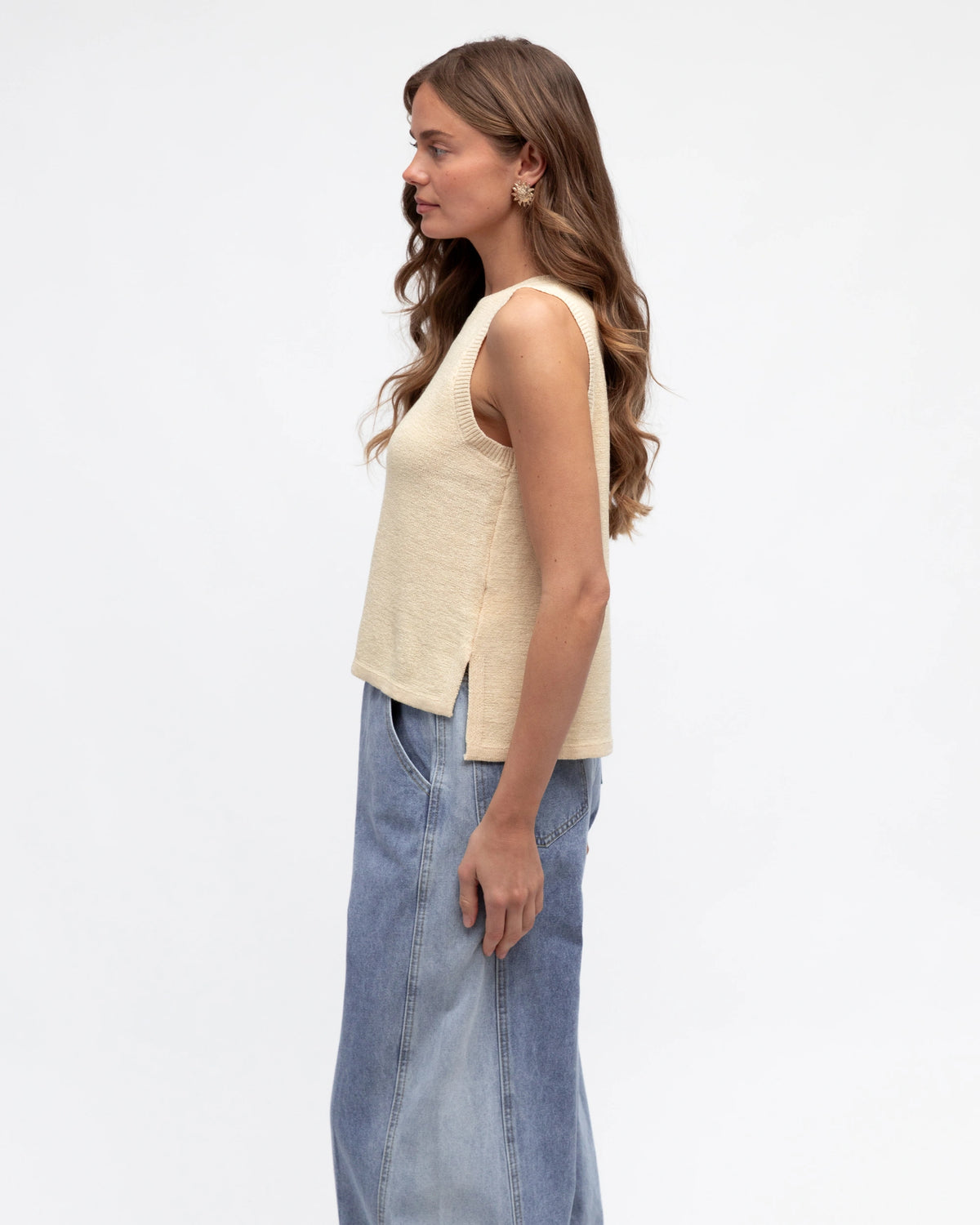 Paperheart Saturday Knit Top (Natural)