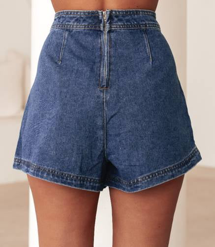 Ebby and I Denim Skort (Denim)