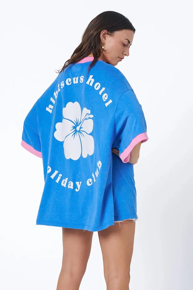 Pre Order: Hibiscus Hotel Rancho Relaxo Oversized Tee