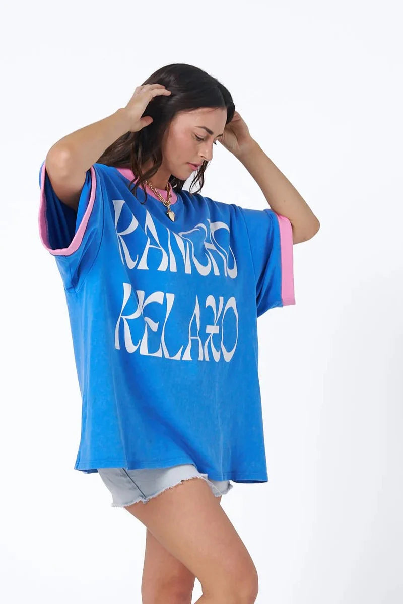 Pre Order: Hibiscus Hotel Rancho Relaxo Oversized Tee