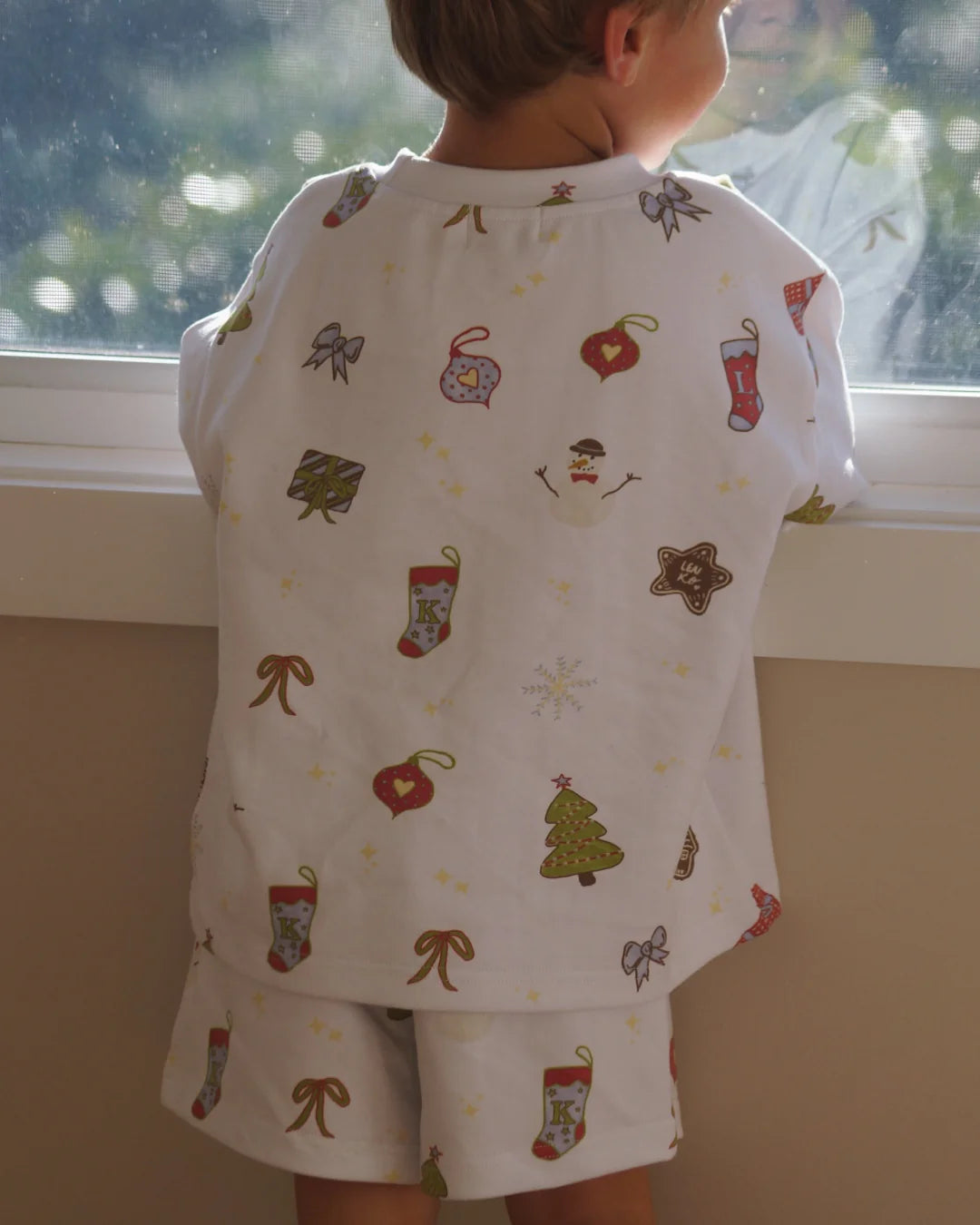 Len & Ko Kids Christmas Pyjama Set