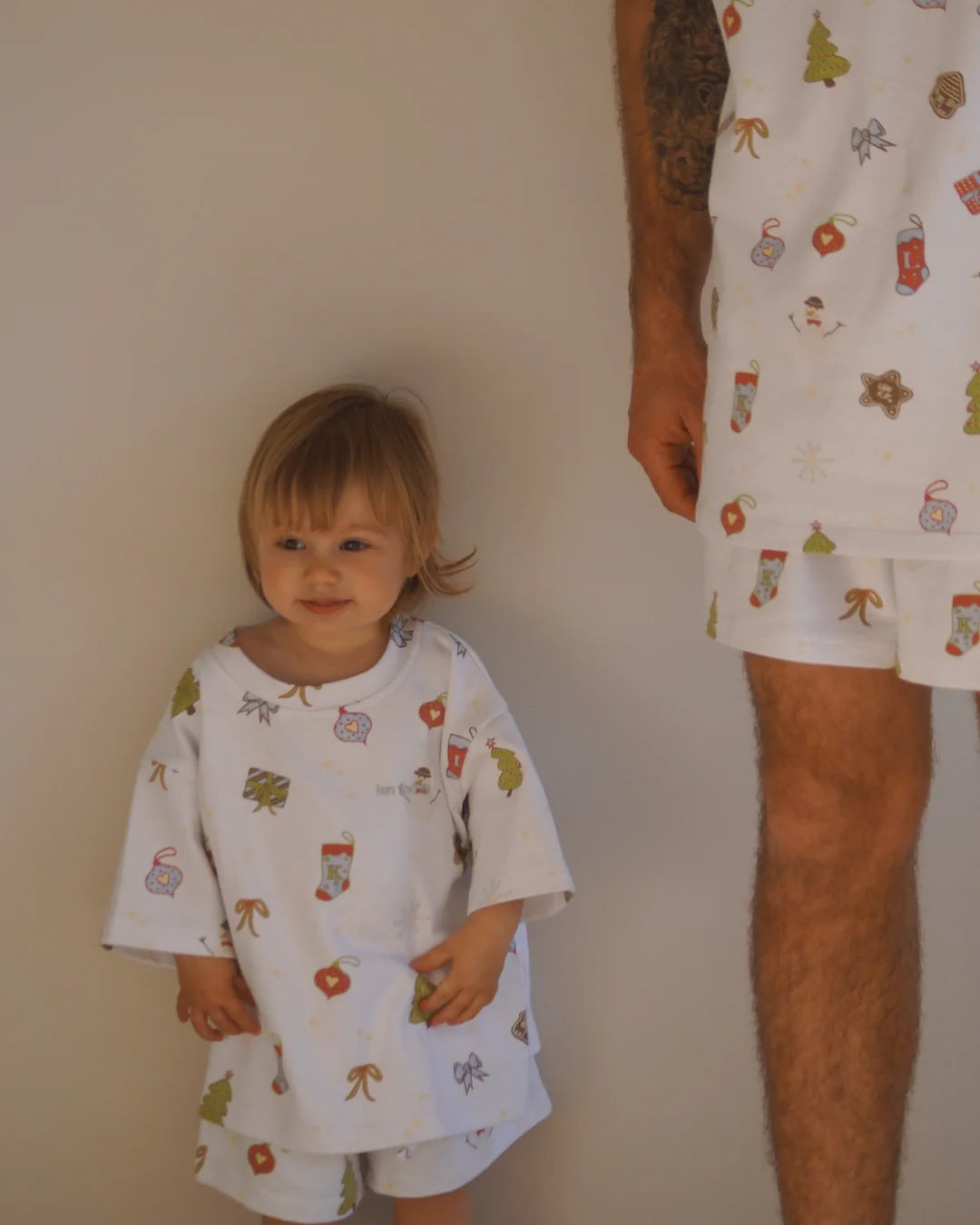 Len & Ko Kids Christmas Pyjama Set