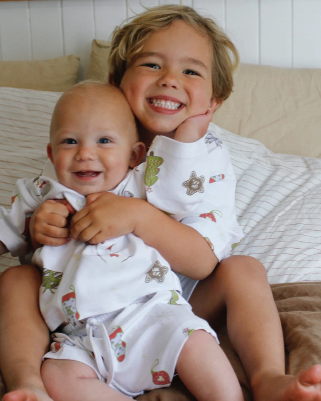 Len & Ko Kids Christmas Pyjama Set