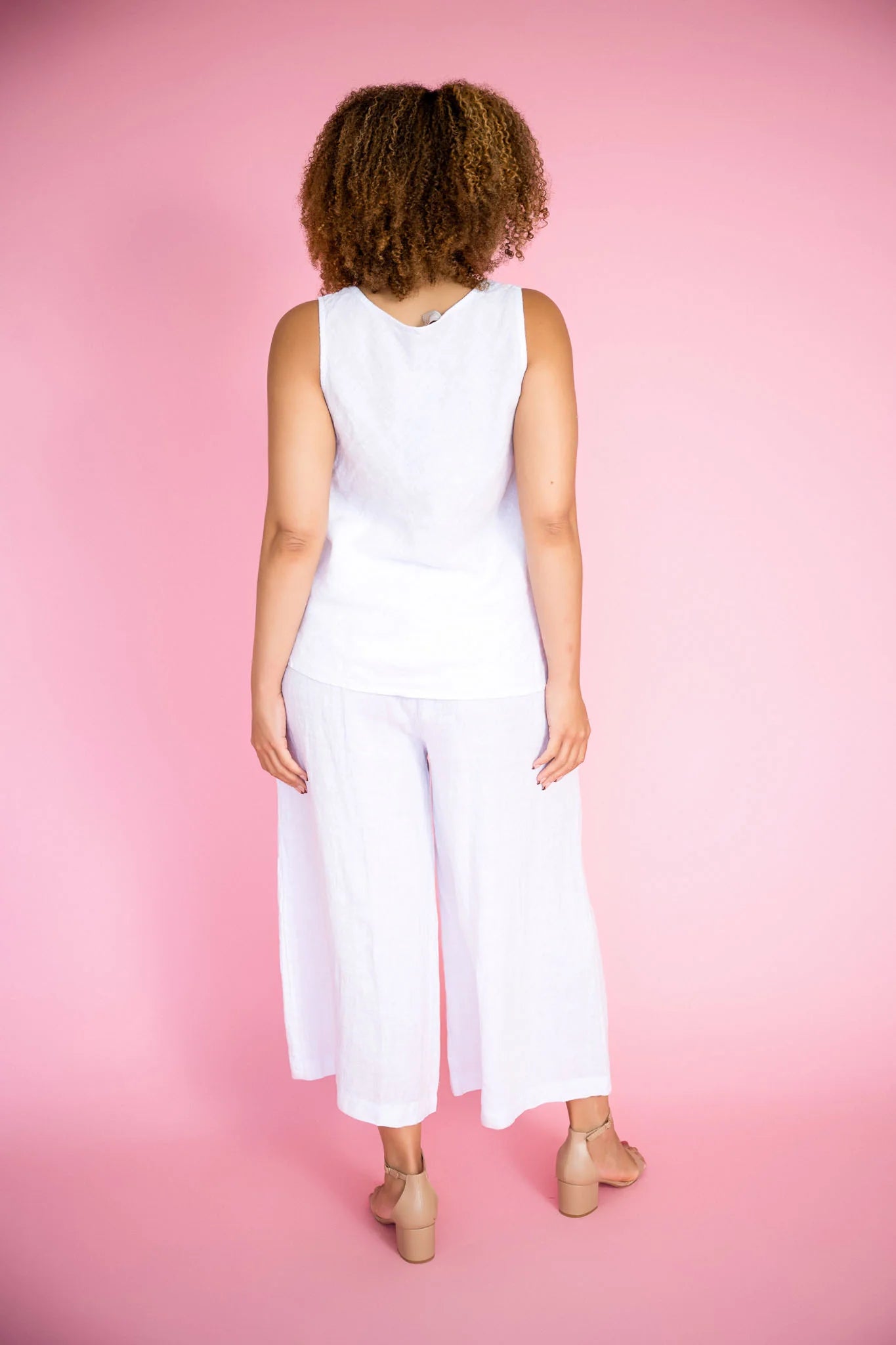 Donna Donna Camino Linen Tank