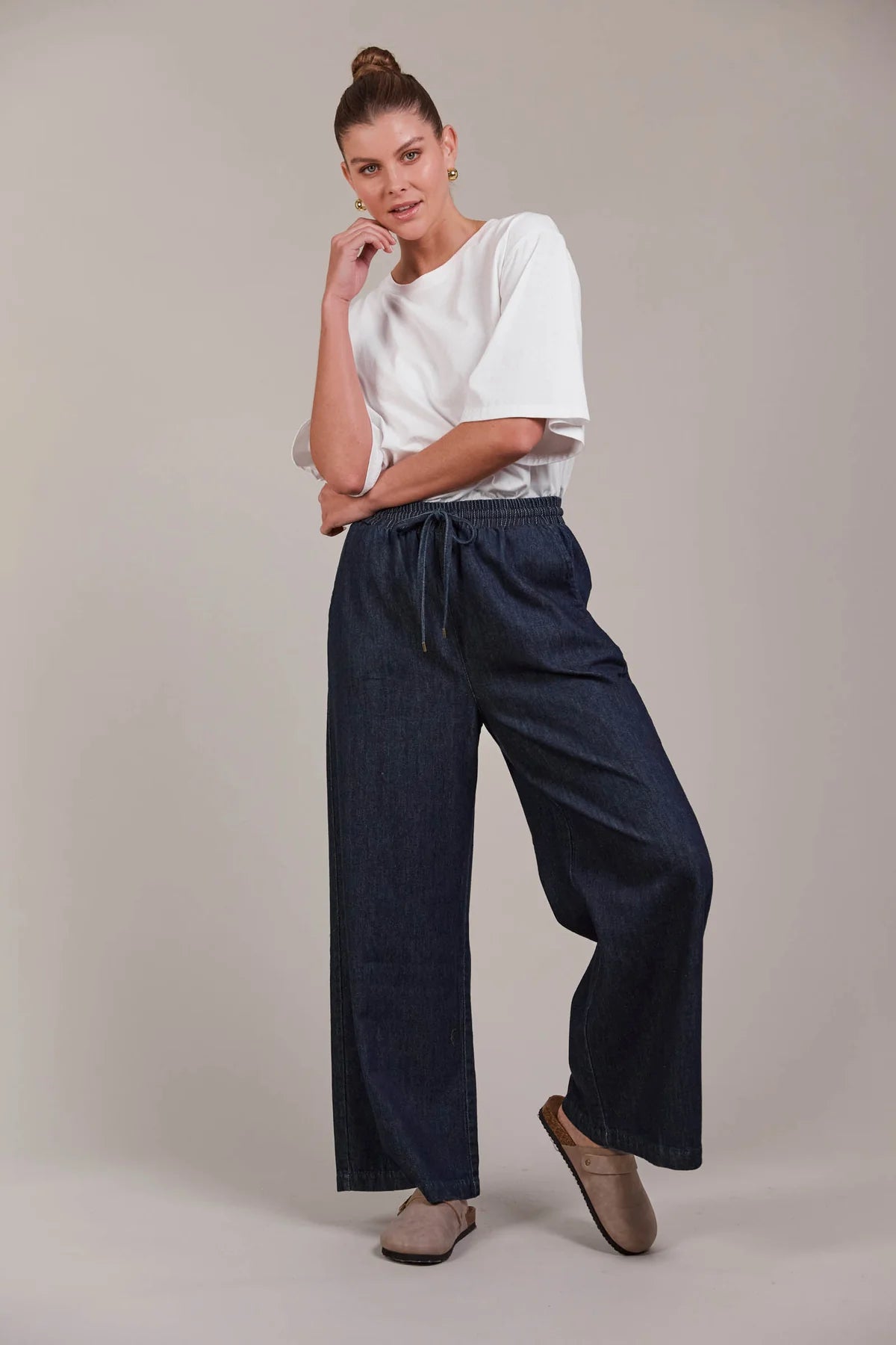 Eb and Ive Pepi Wide Denim Pant