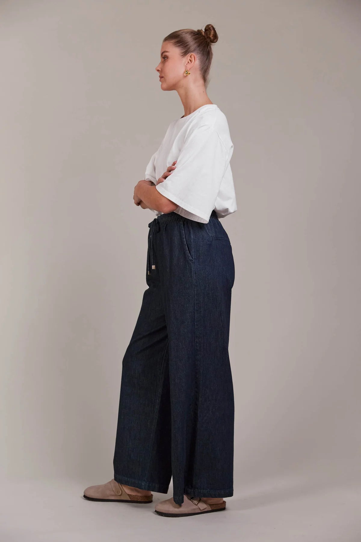 Eb and Ive Pepi Wide Denim Pant