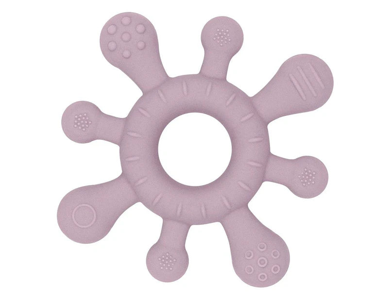 Playground Silicone Splash Teether Dusty Mauve