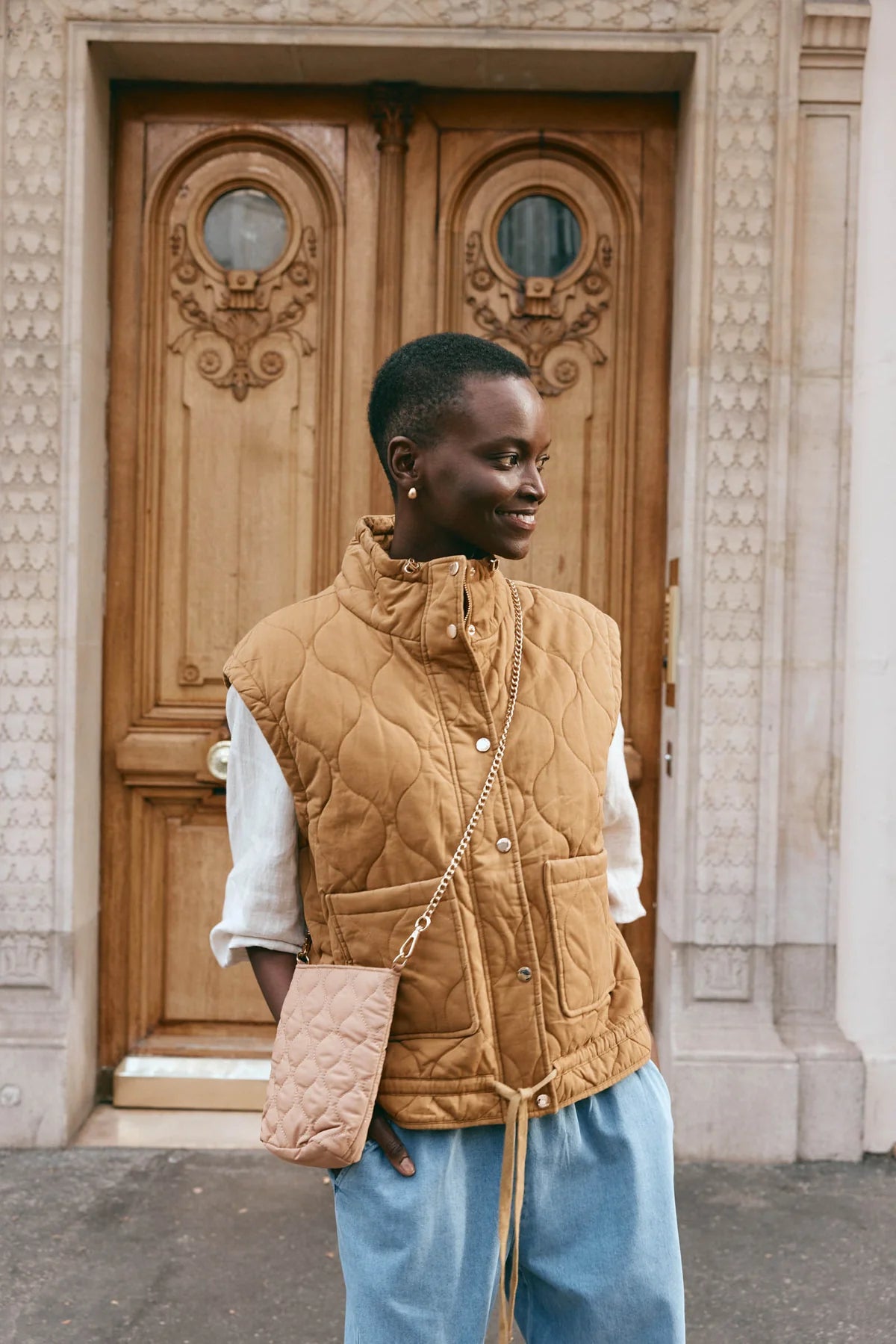 Eb and Ive Pepi Vest (Tobacco)